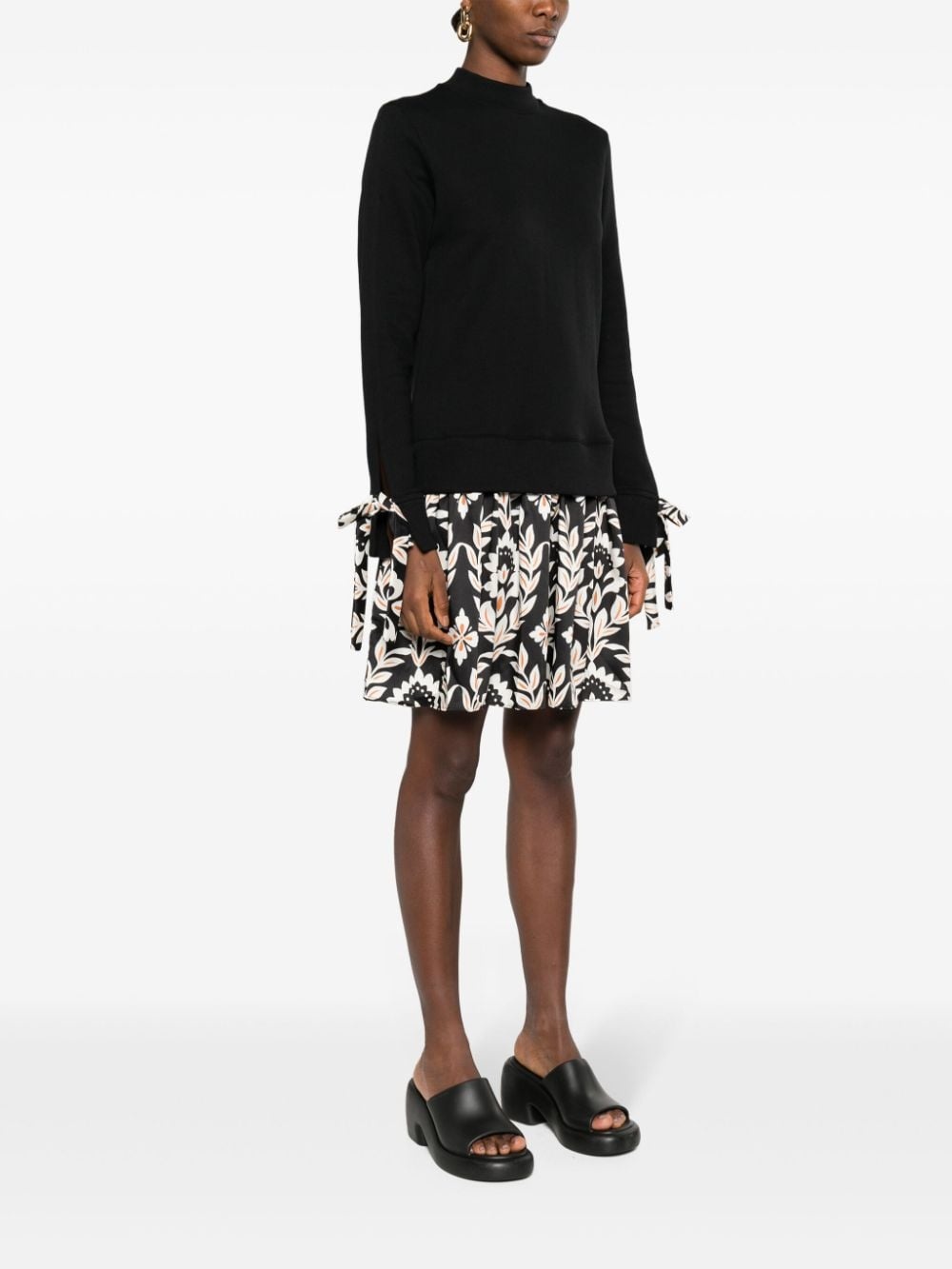 Sporty floral-print minidress - 3