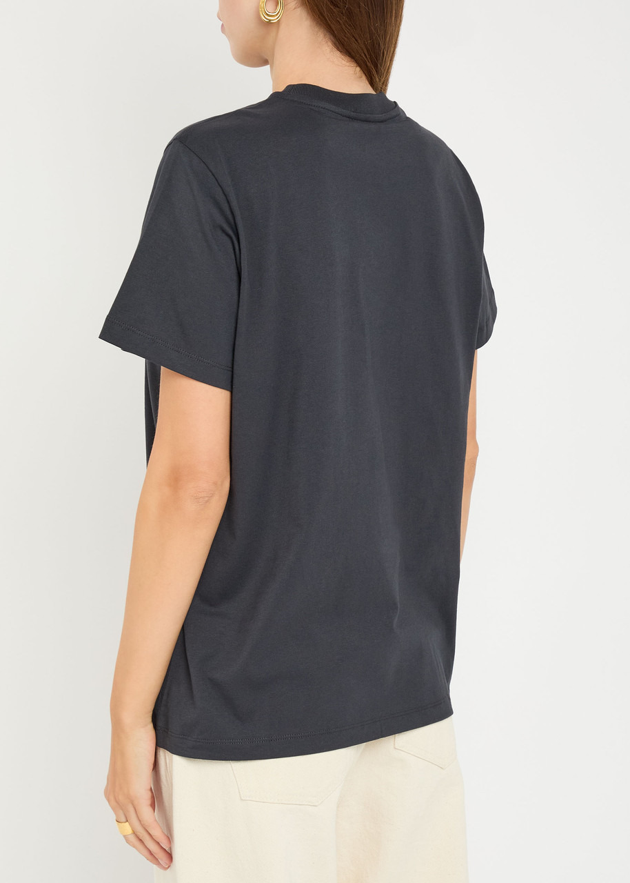 Ganni Printed Cotton T-shirt - 3