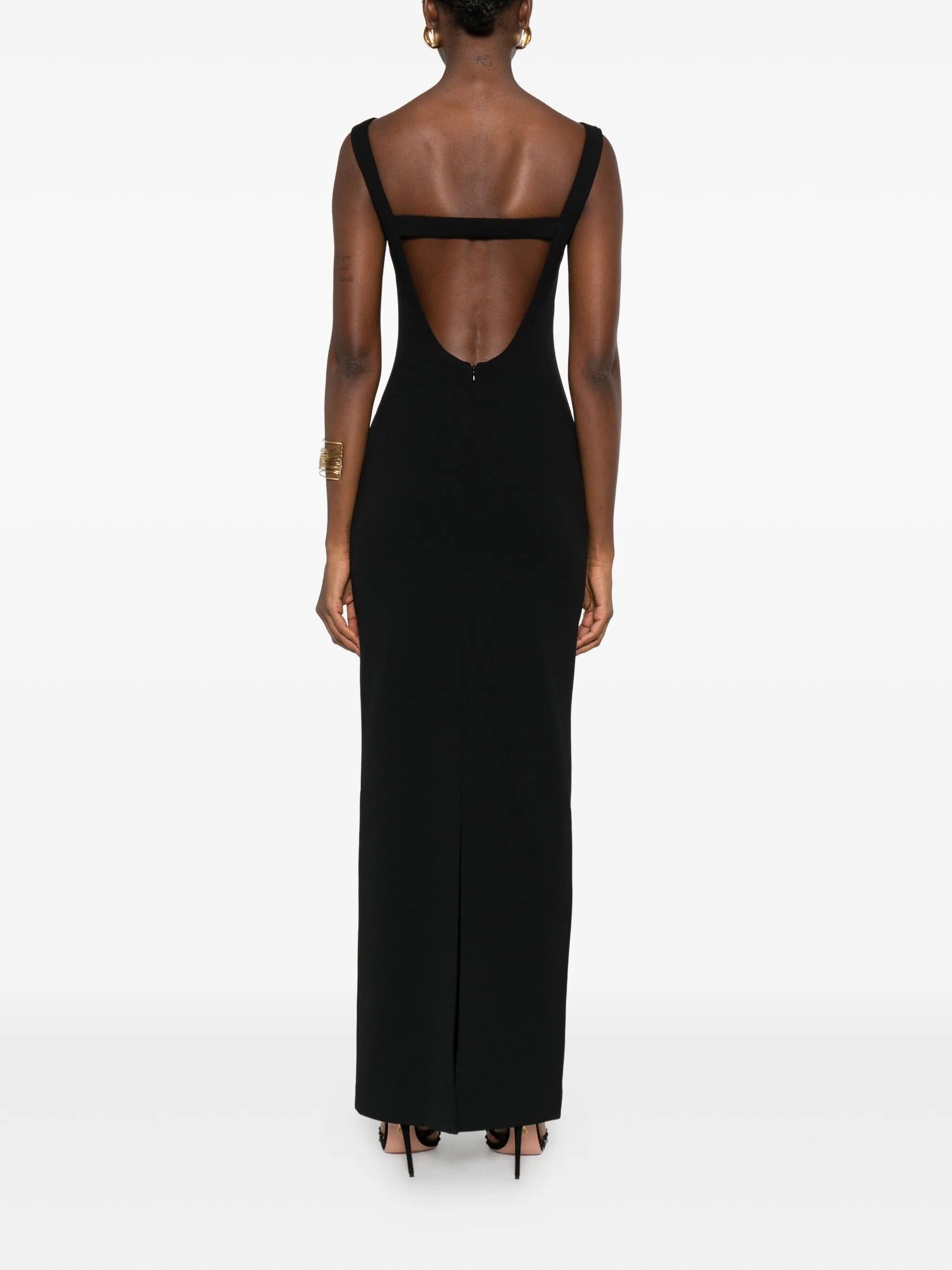 Solace London Imogen Boat-neck Maxi Dress - 3