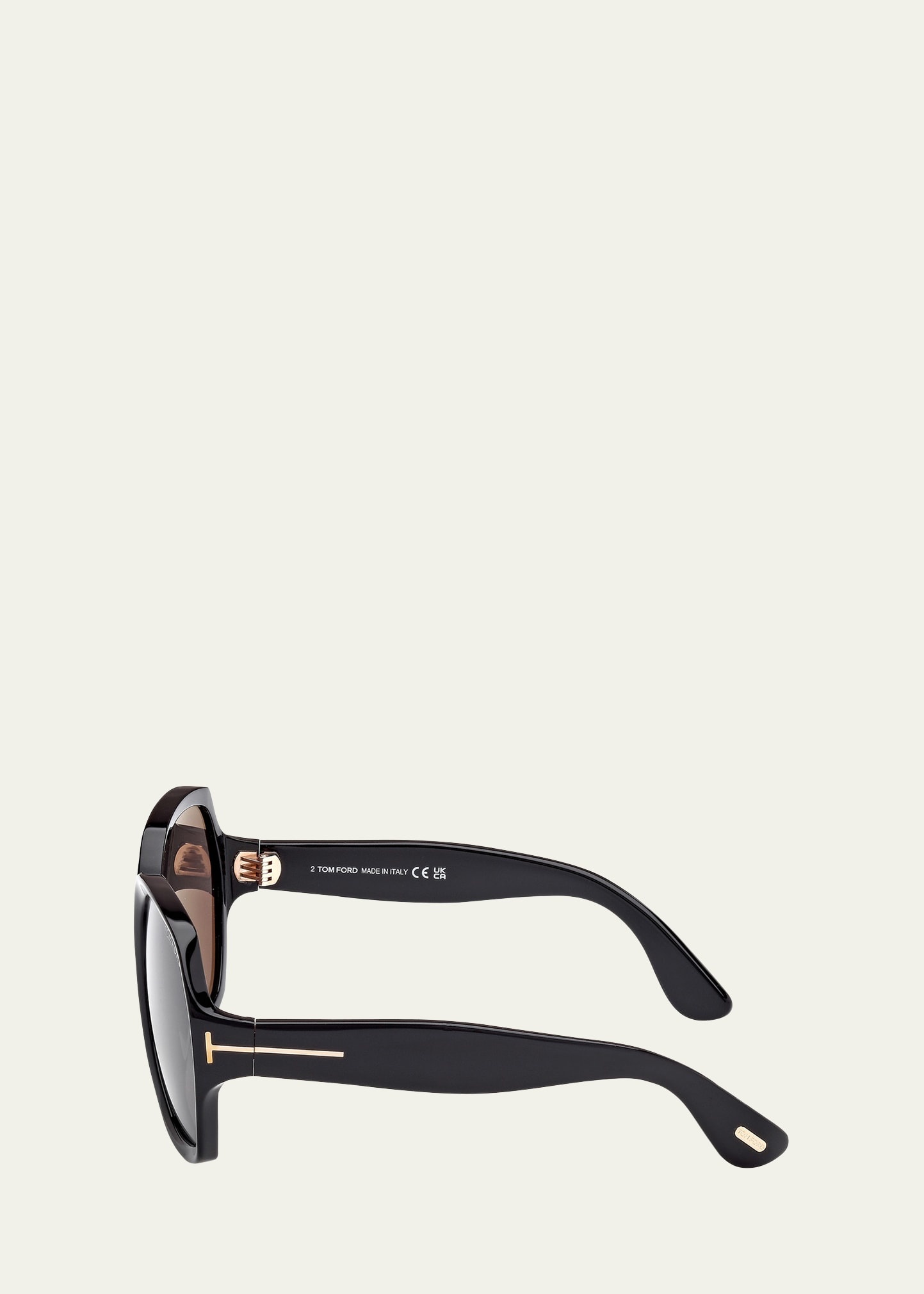 Saffron Acetate Round Sunglasses - 3