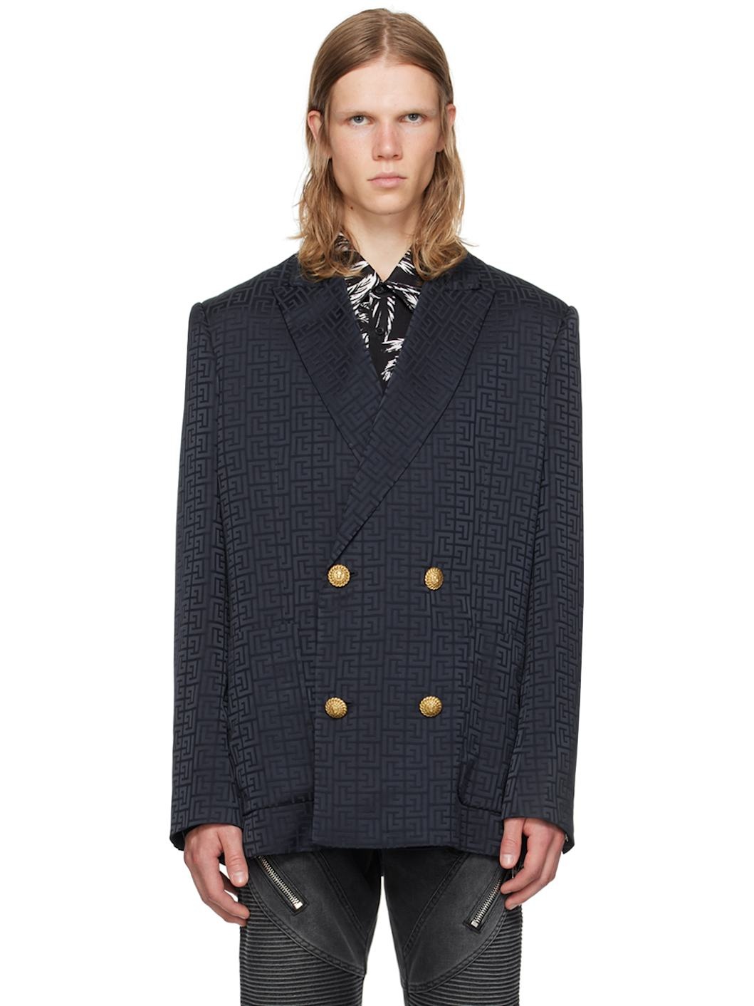 Navy PB Labyrinth Blazer - 1
