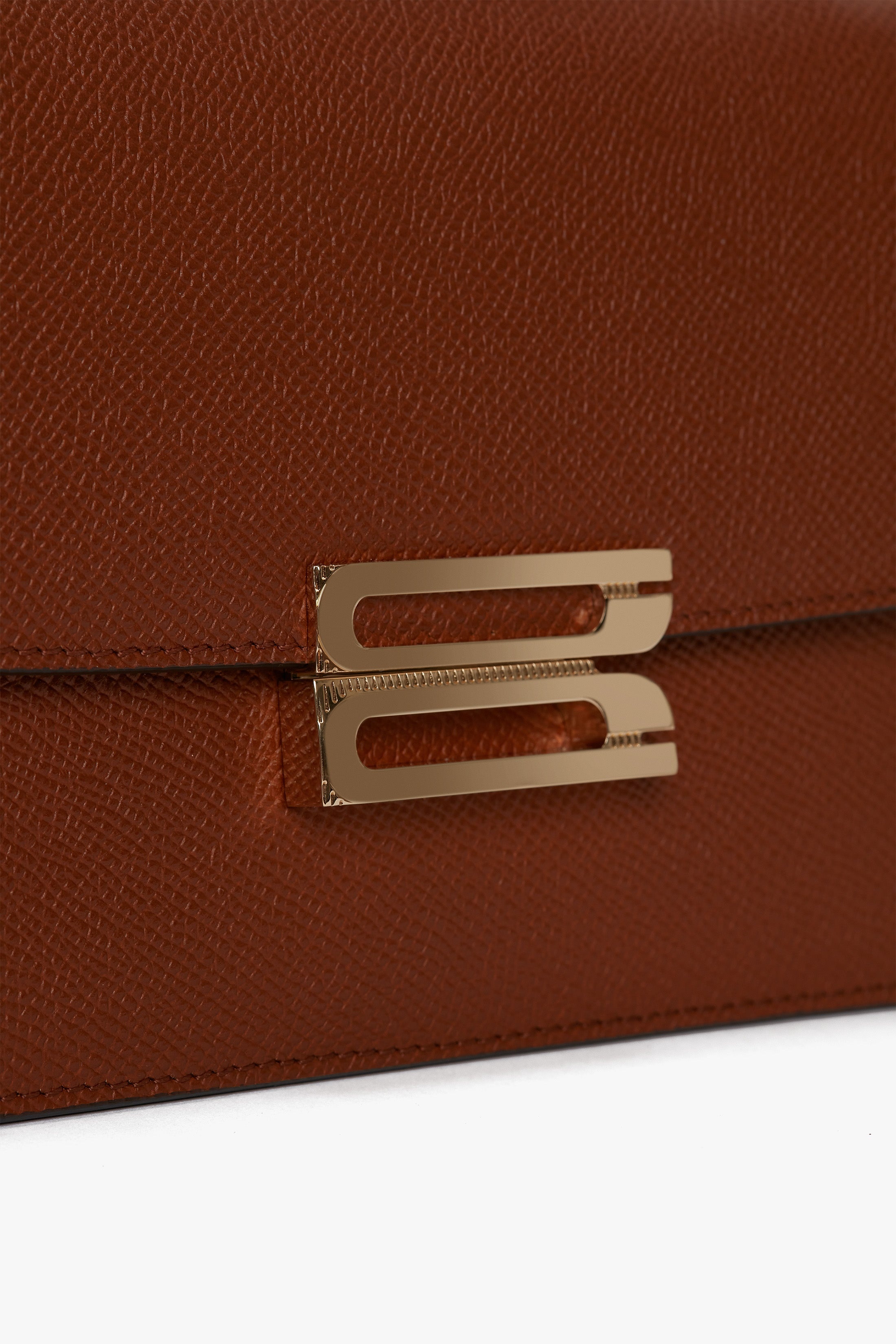 Exclusive Mini Dorian Bag In Tan Grained Leather - 4