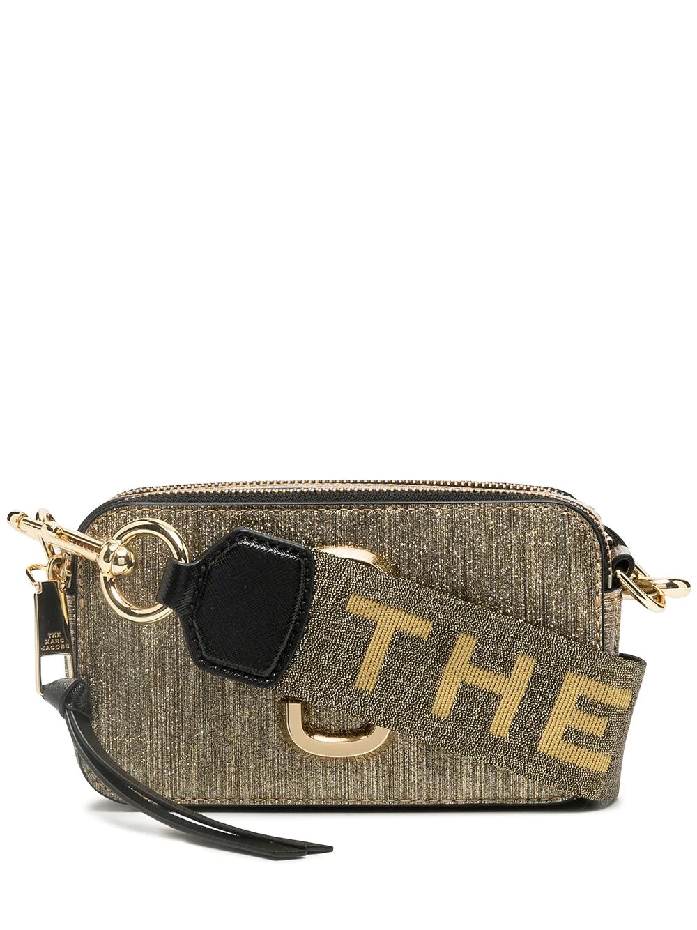 Snapshot logo plaque crossbody bag - 1