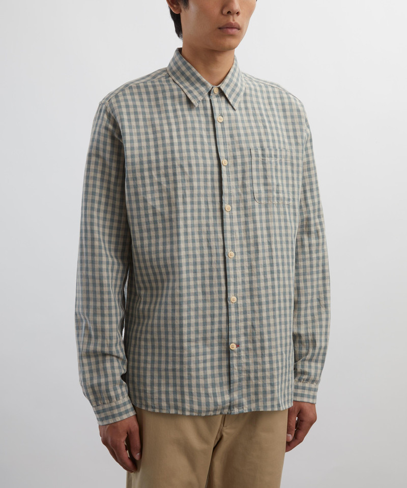 Oliver Spencer New York Special Fletcher Green Shirt outlook