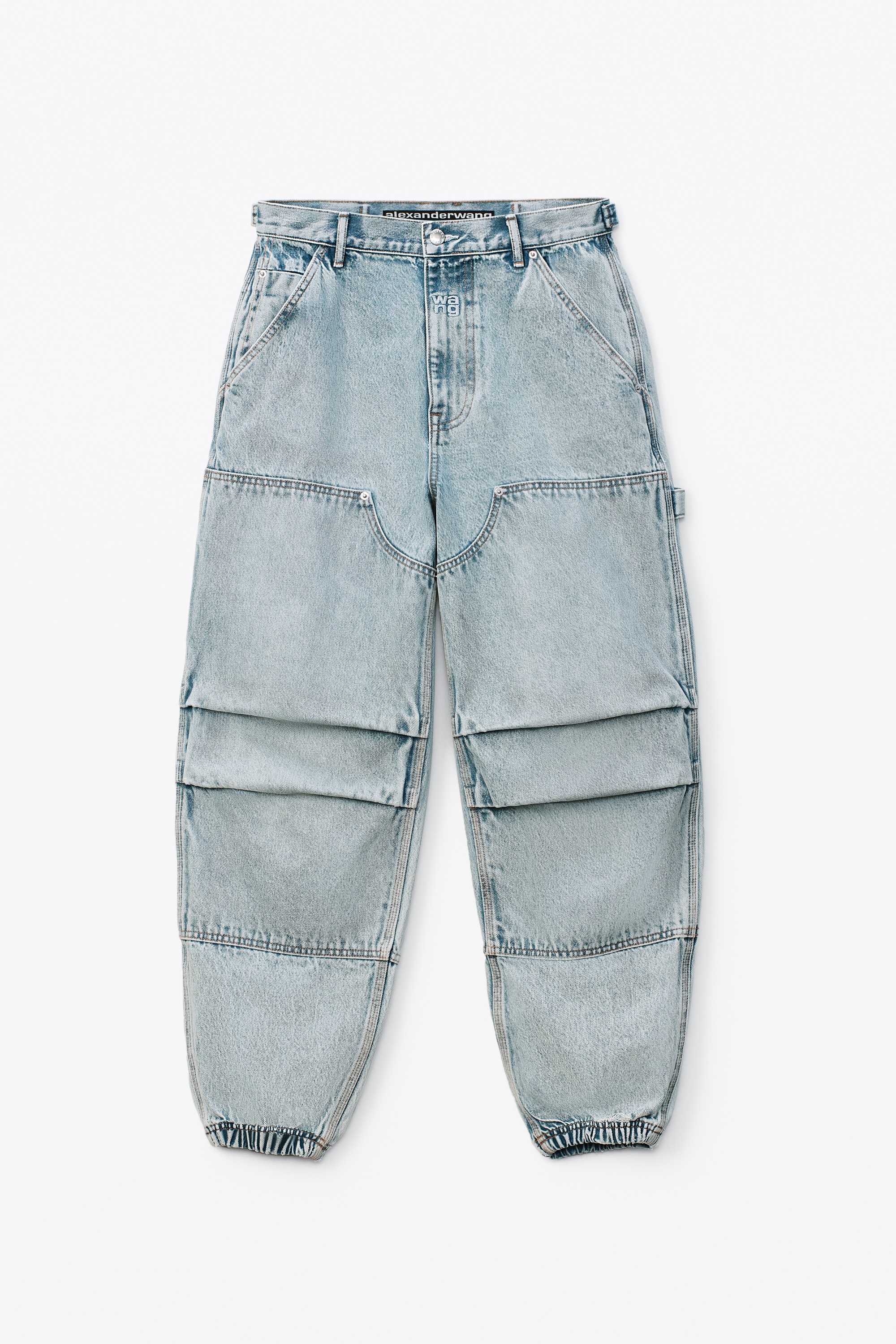 DOUBLE FRONT CARPENTER PANT IN DENIM - 1