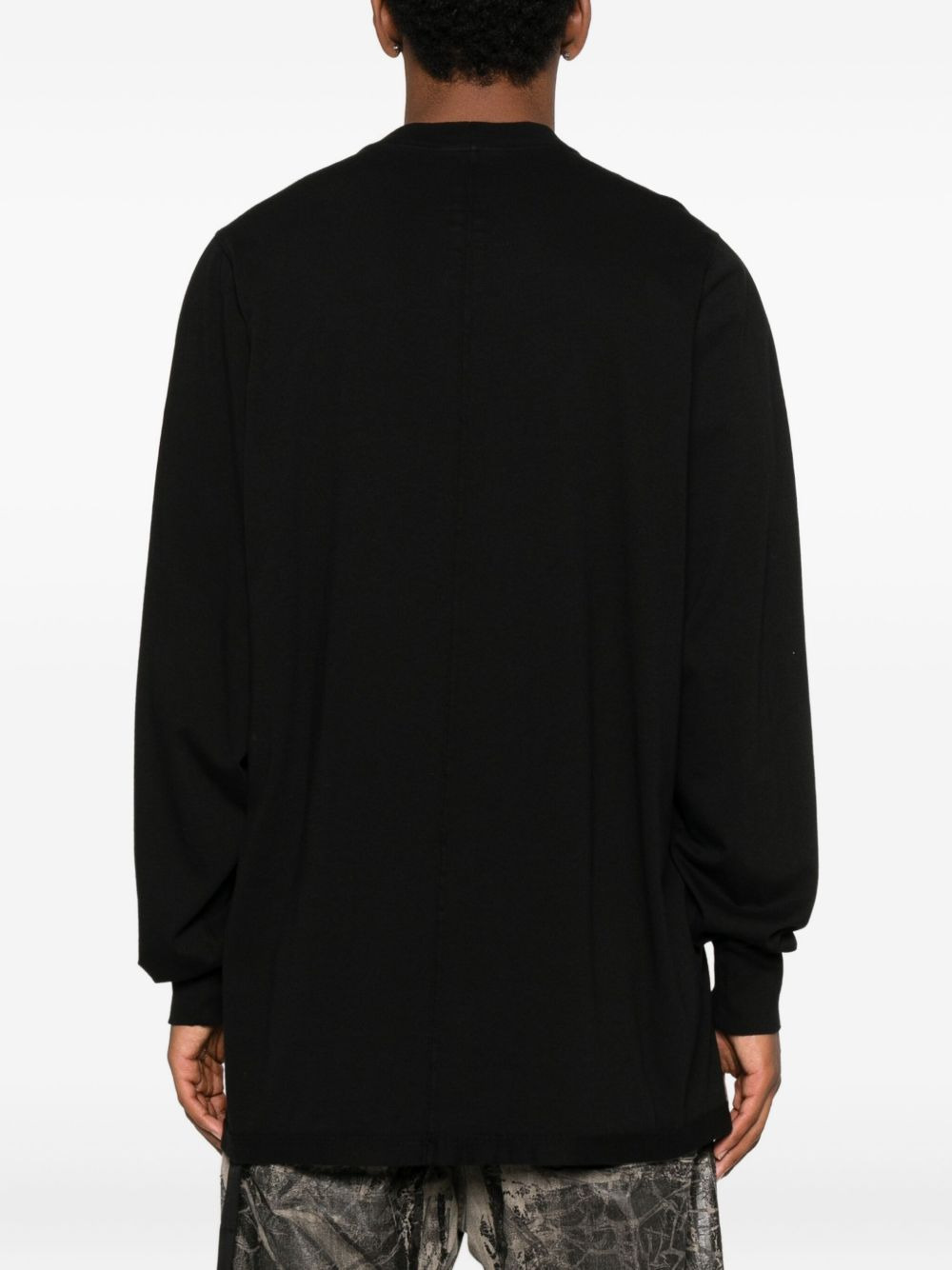 graphic-print long-sleeve sweater - 3