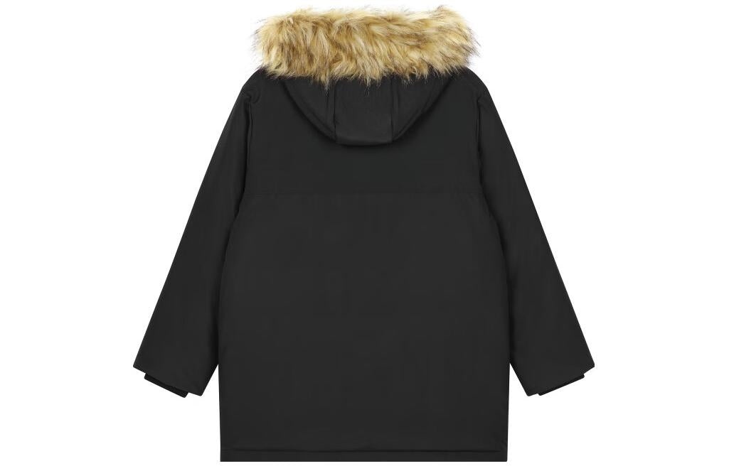 New Balance Warm Long Parka Jacket 'Black' AMJ33330-BK - 3