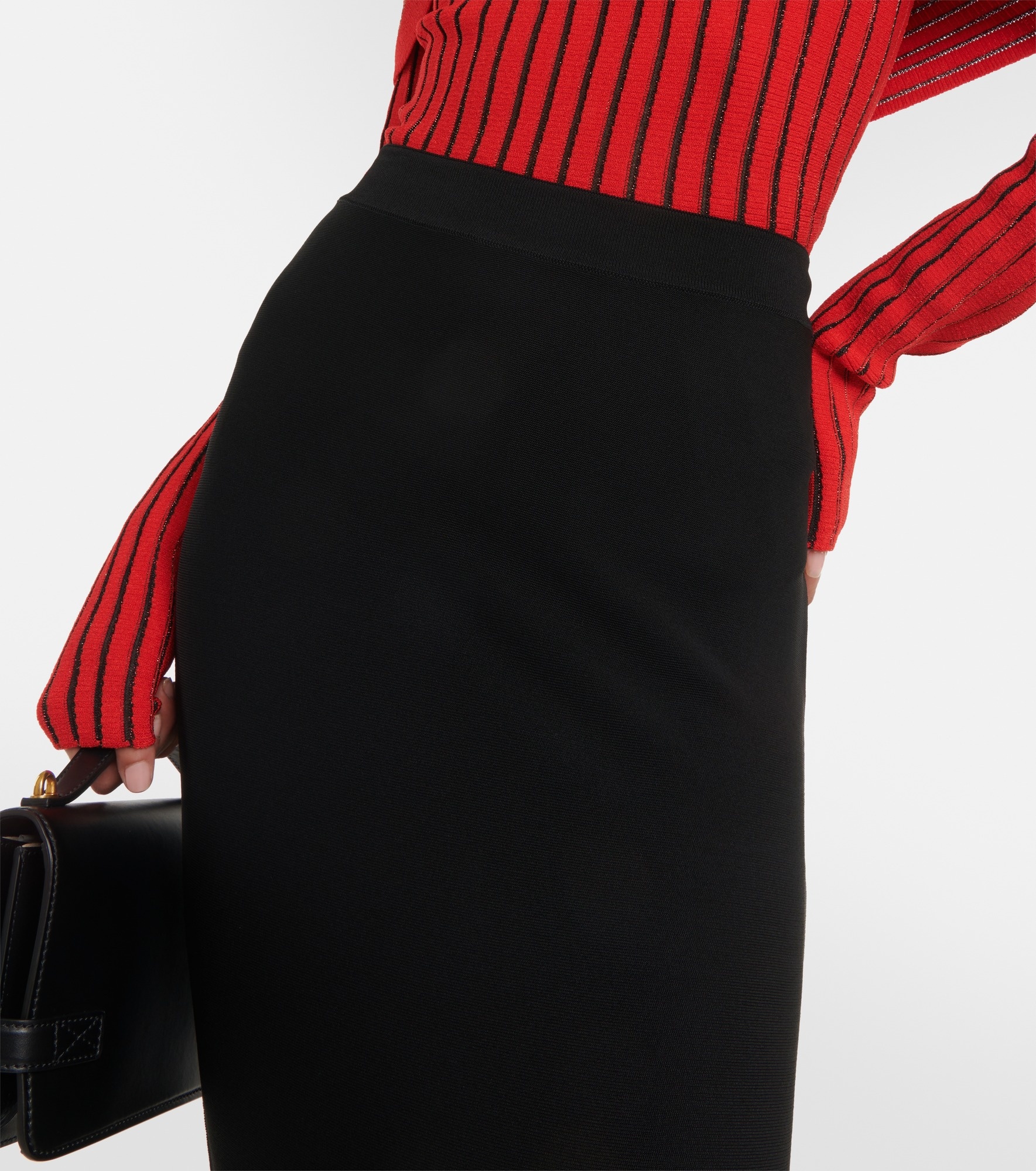 High-rise maxi skirt - 4