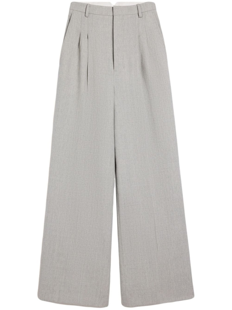 Pleated palazzo pants 1