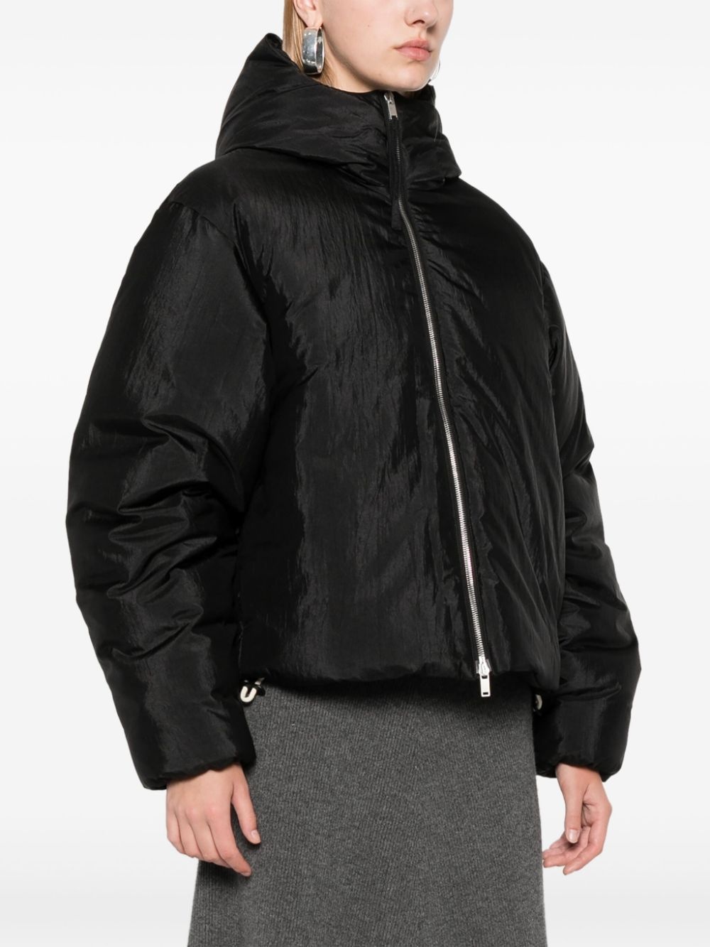 hooded puffer jacket - 3