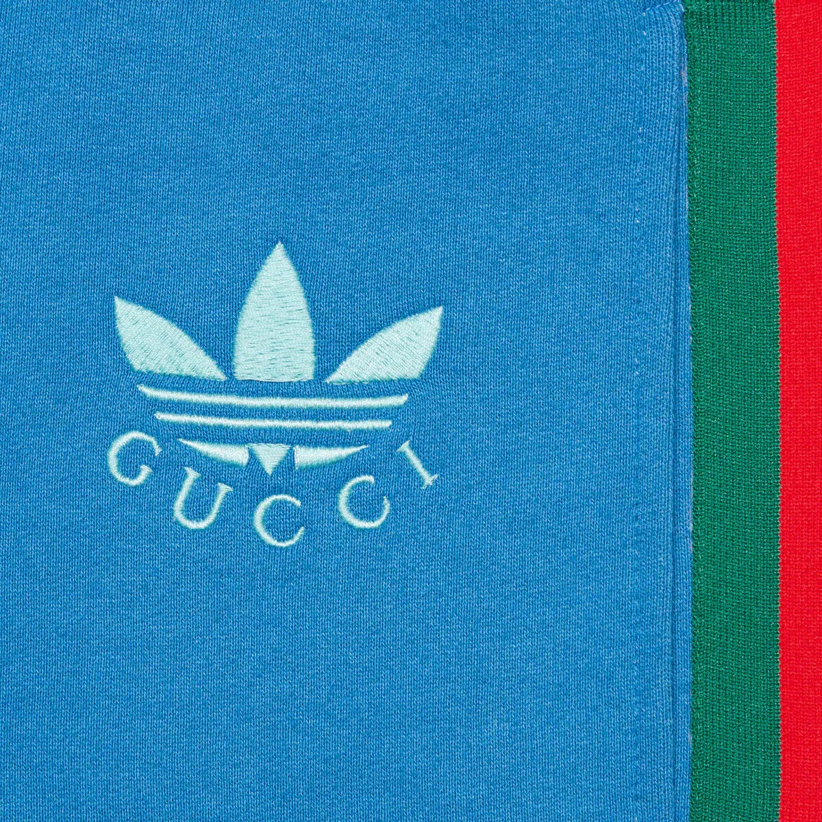 adidas x Gucci cotton jersey shorts - 5
