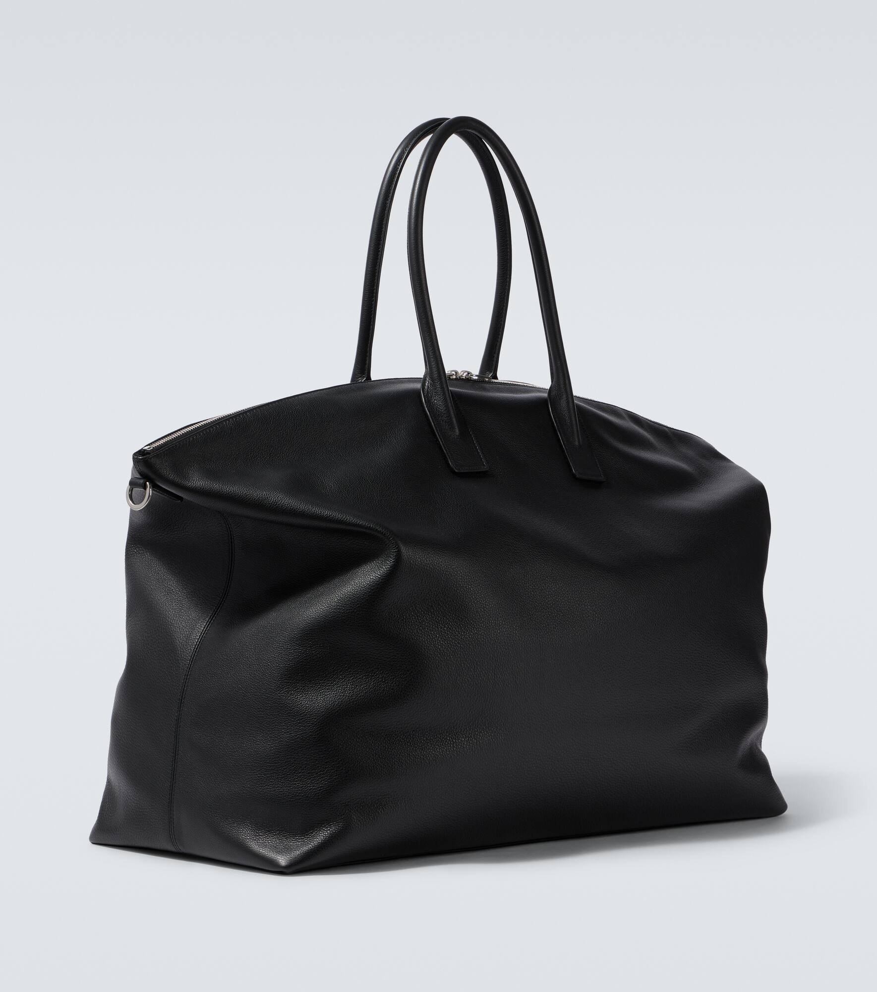 Giant leather duffel bag - 5