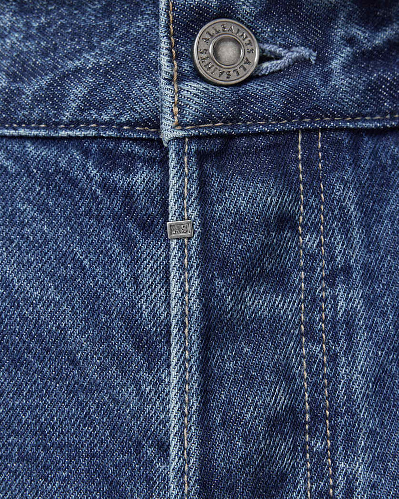 LENNY LOOSE FIT WIDE LEG DENIM JEANS 6