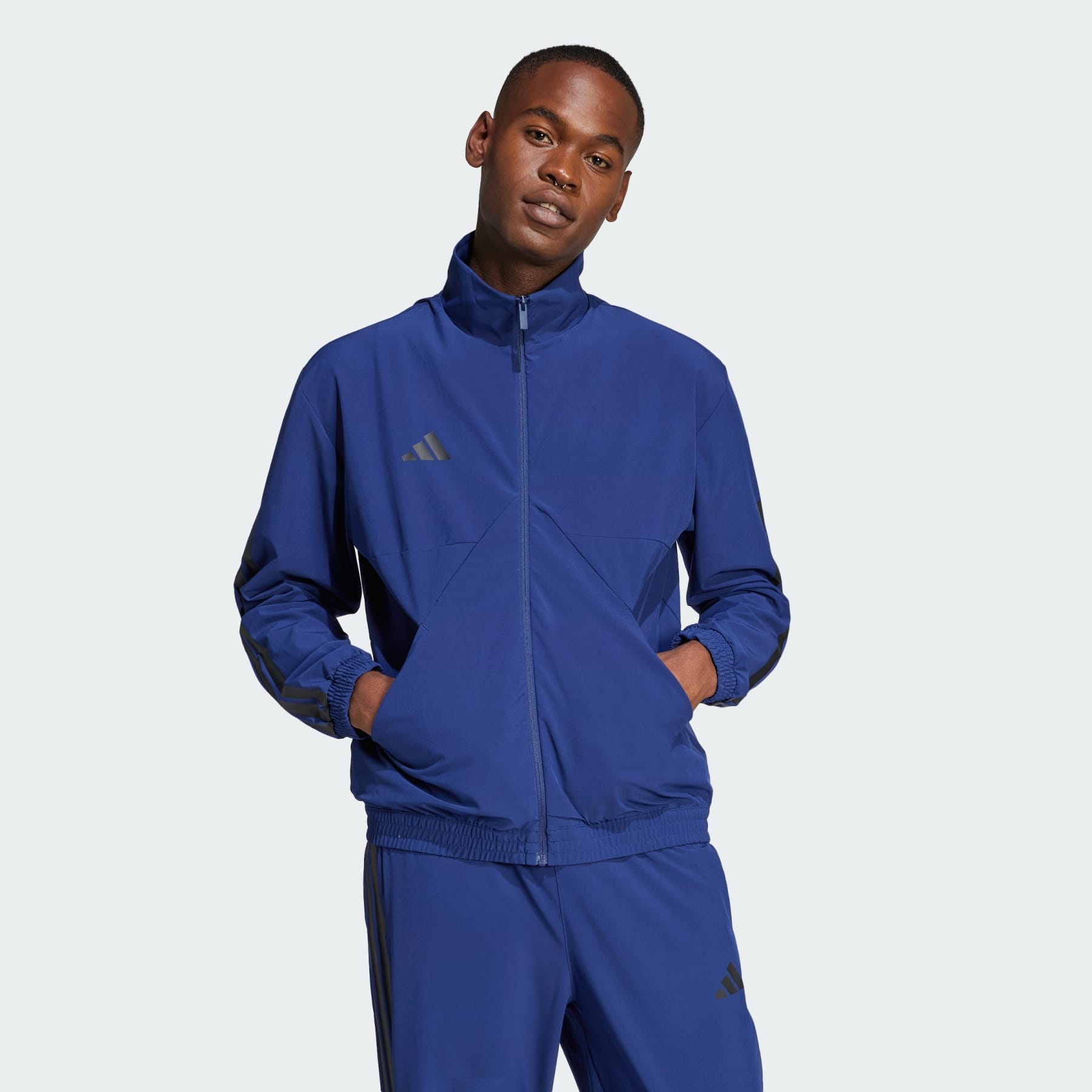 House of Tiro Woven Track Top - 2