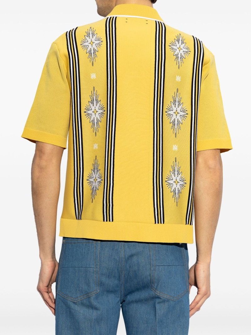patterned polo shirt 4