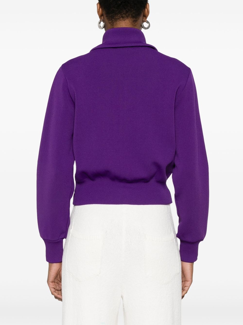 knitted track jacket - 4