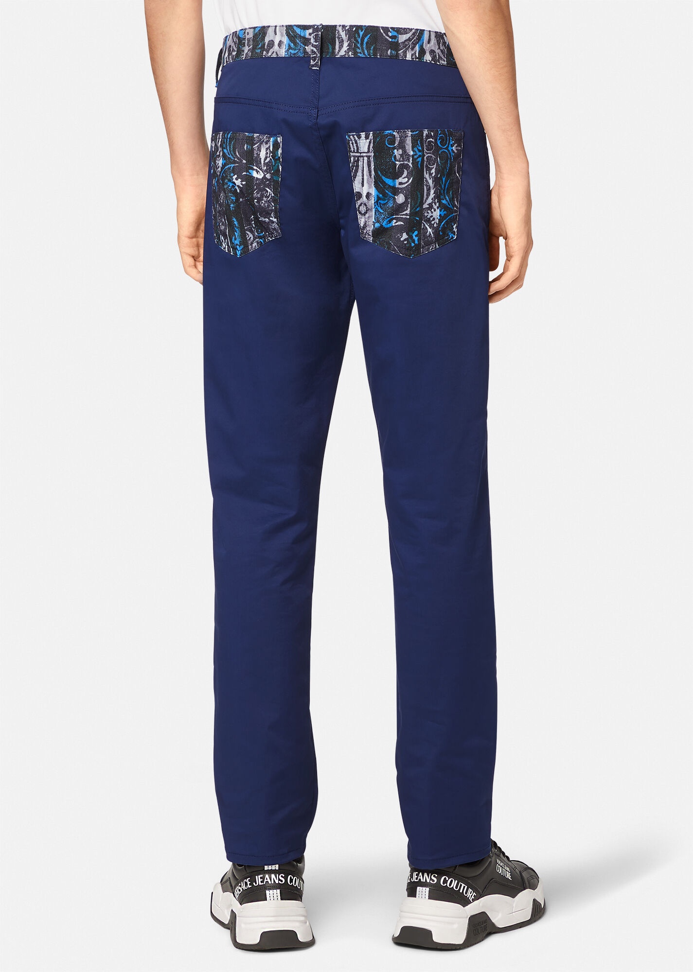 Stripes Tapestry Logo Pants - 4