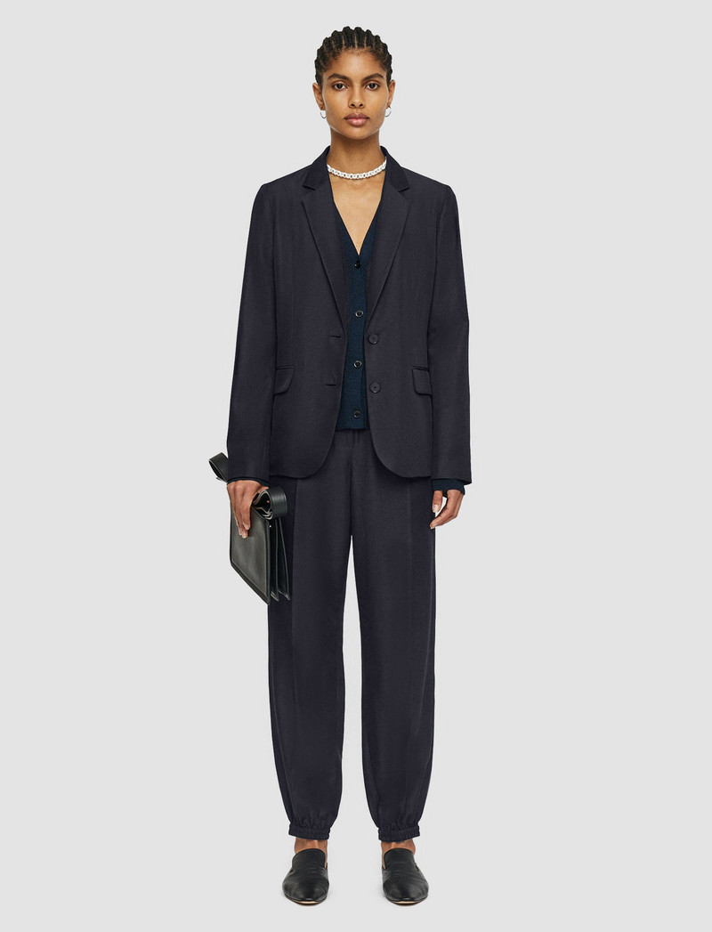 JOSEPH Soft Cotton Silk Belmore Jacket outlook