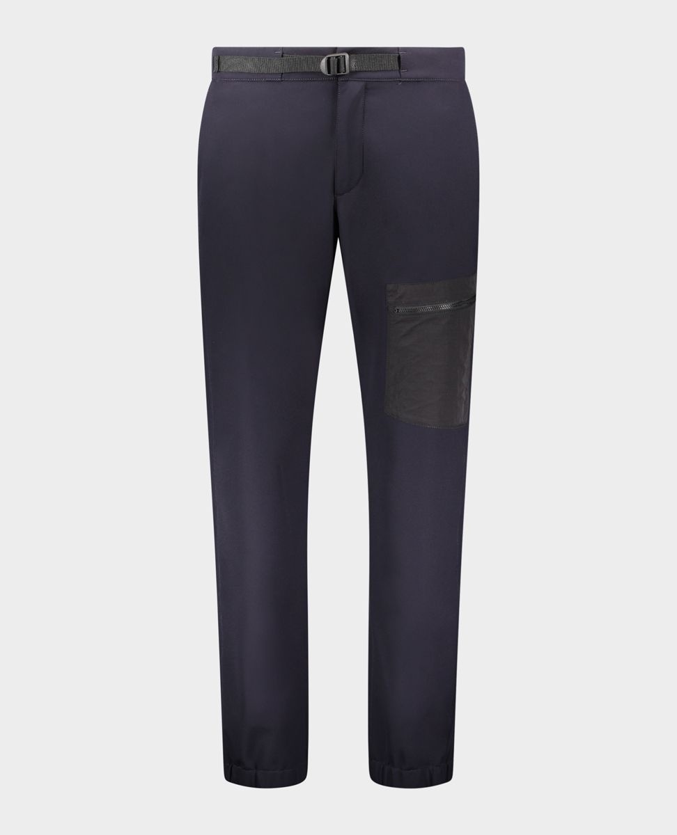 Stretch nylon Trousers with drawstring - 1