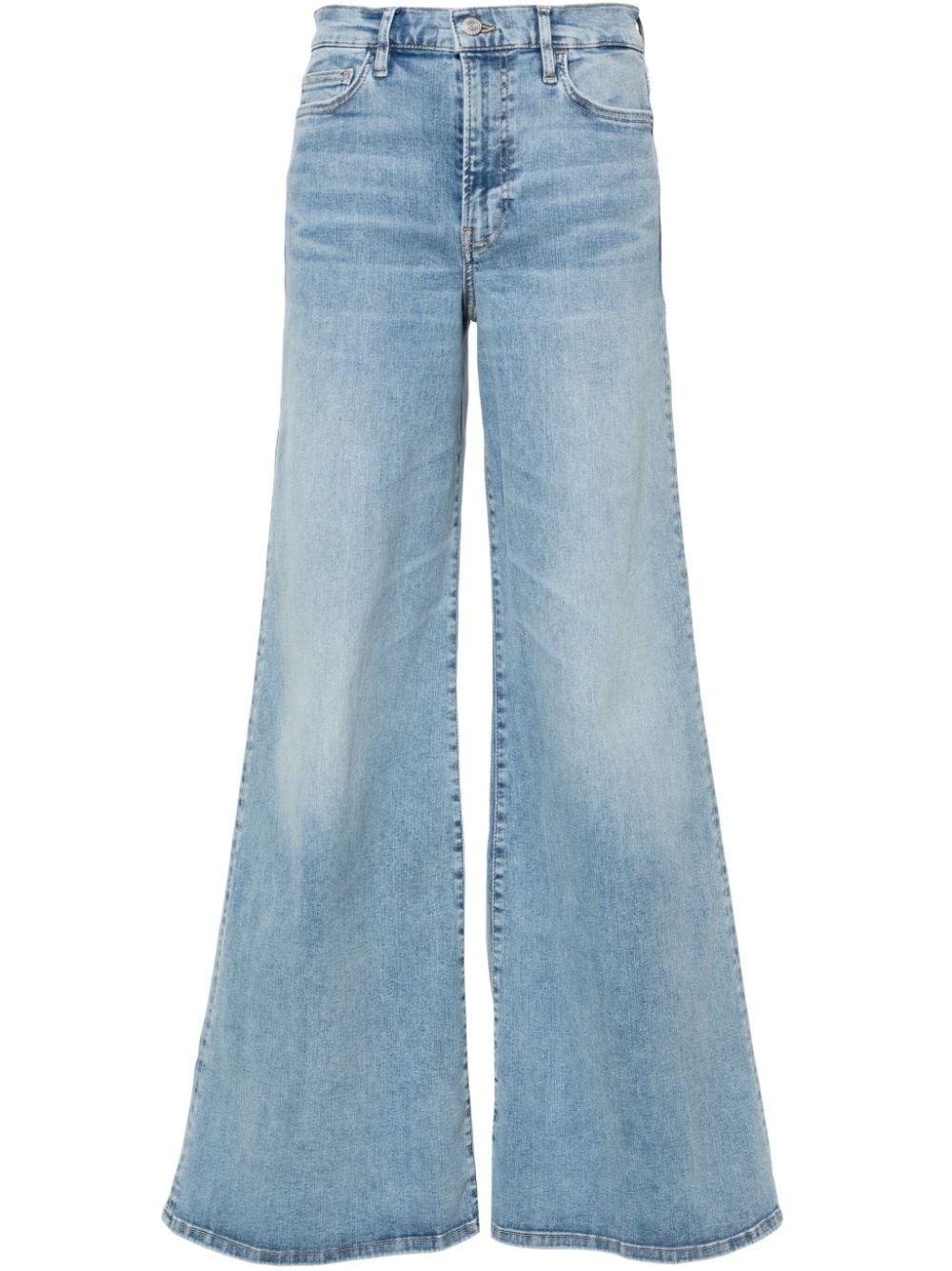 Le Palazzo mid-rise wide-leg jeans - 1