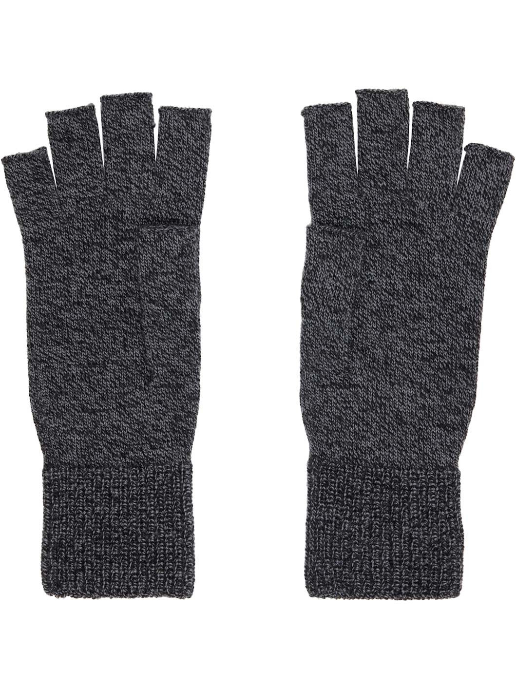Gray AC Wool Gloves - 2