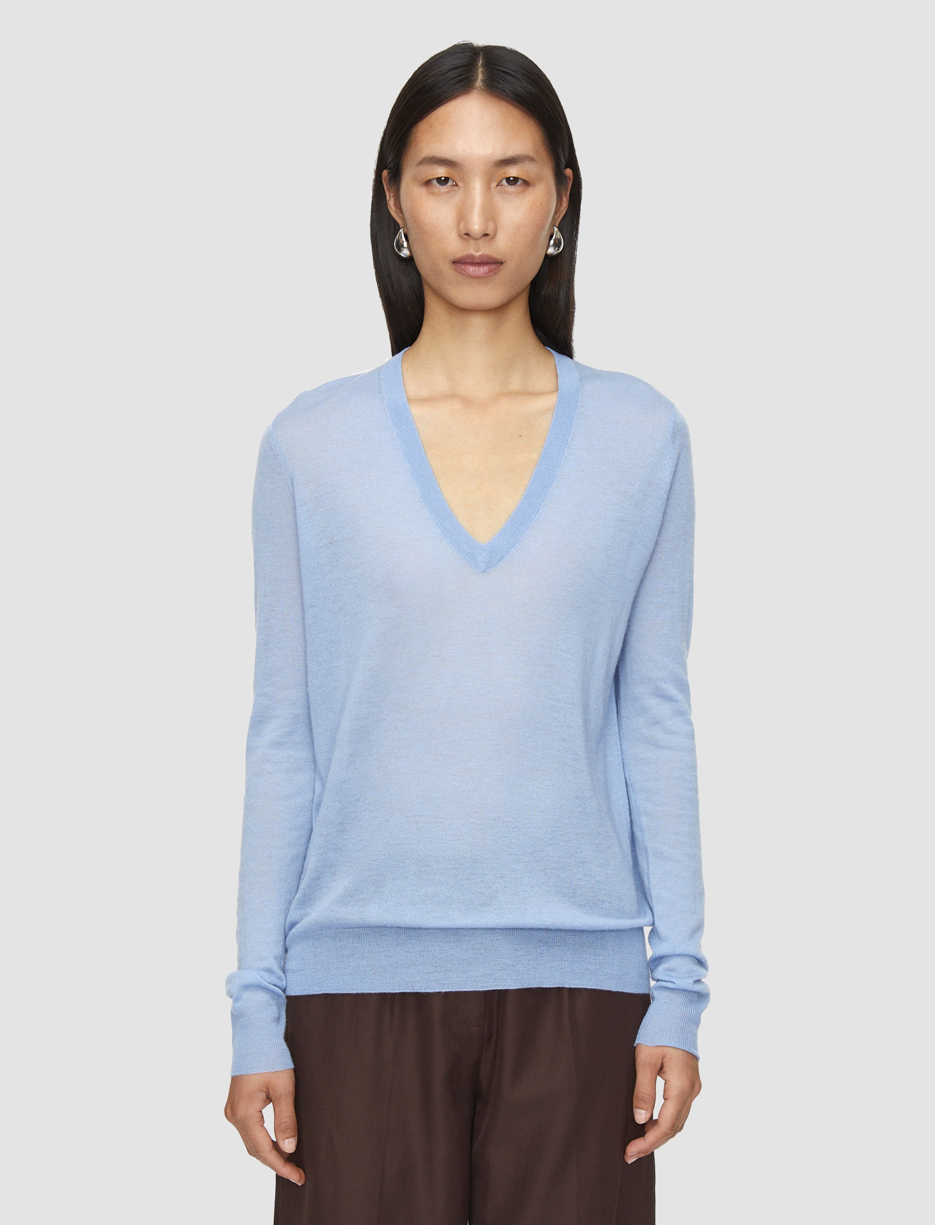 Cashair V Neck Jumper - 3