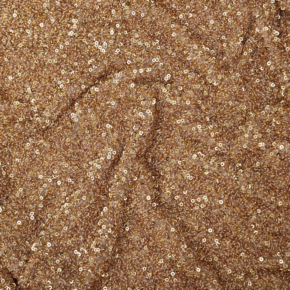 Gold Sequin Asymmetric Top - 7