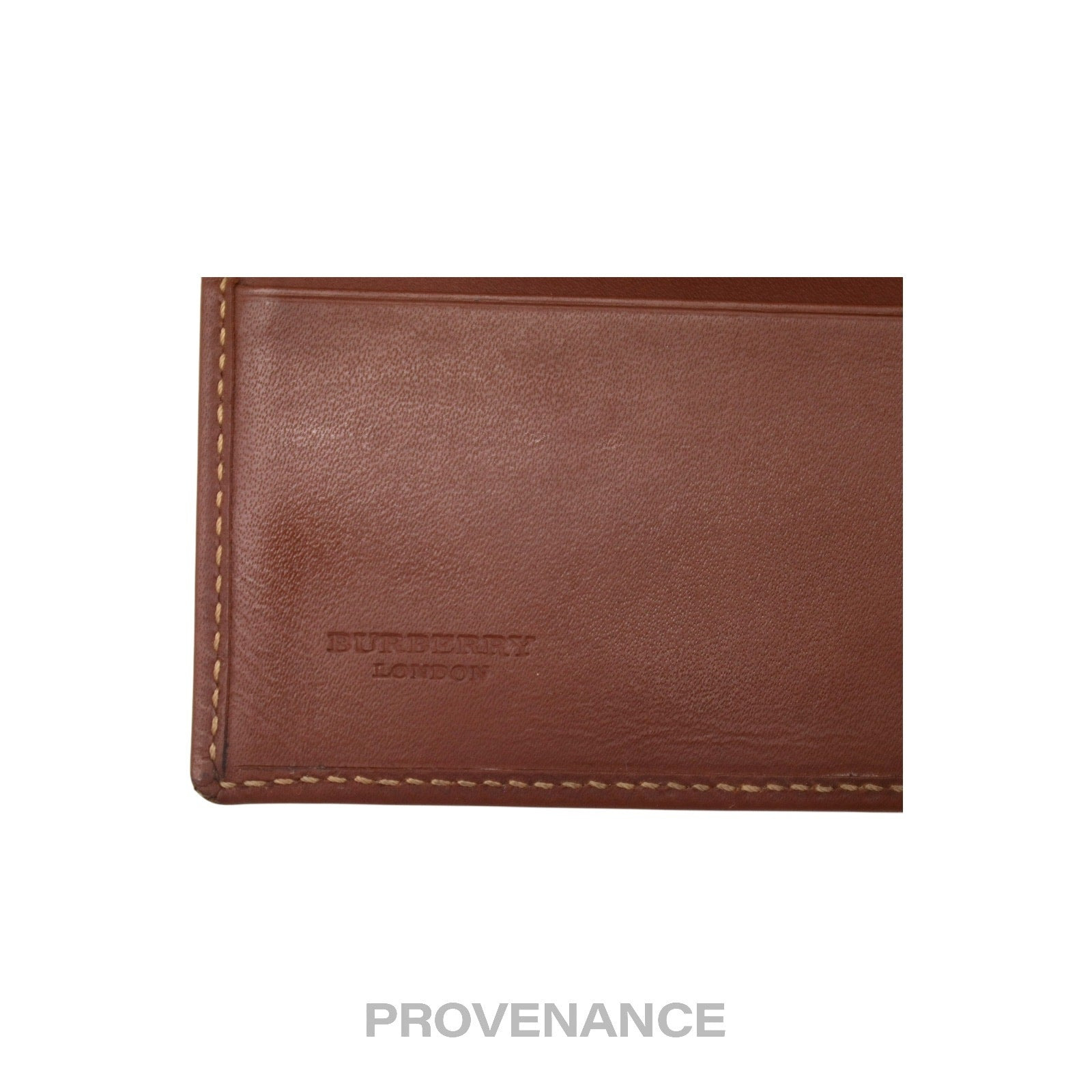 Burberry Bifold Wallet - Haymarket Check Brown - 7