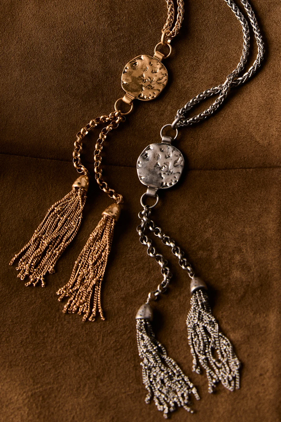 Saskia Tassel Pendant Necklace - 1