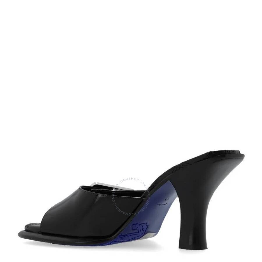 Burberry Equestrian Knight Bay Leather Sandals - 3