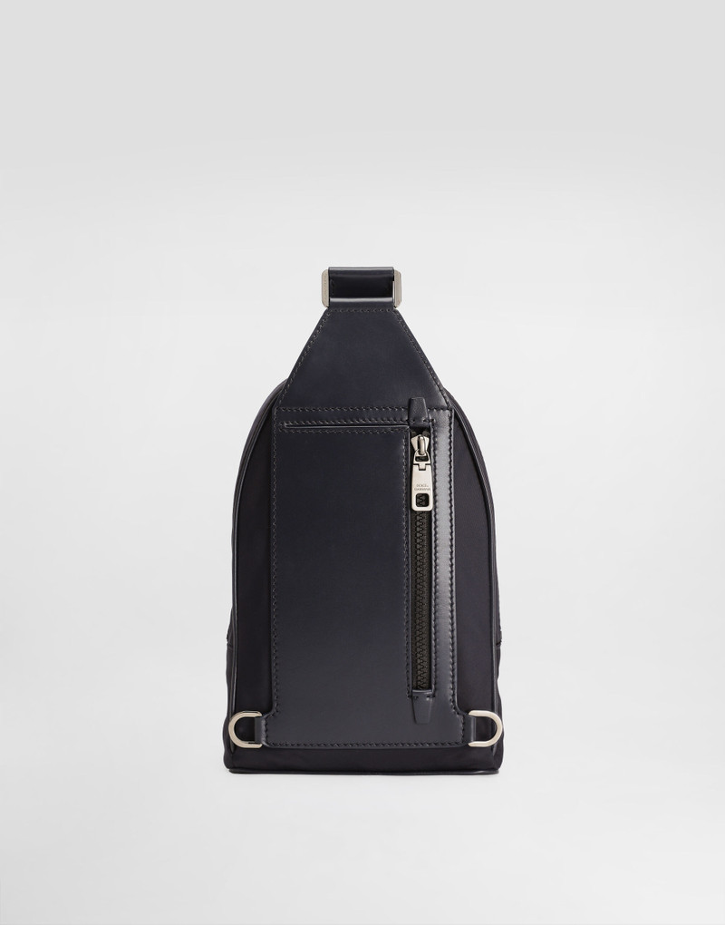 Nylon crossbody backpack 4