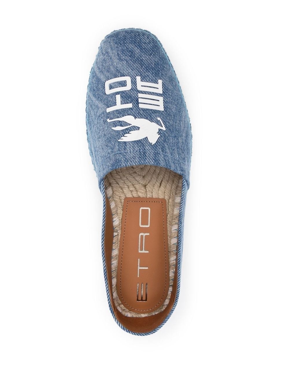 raffia sole logo espadrilles - 4