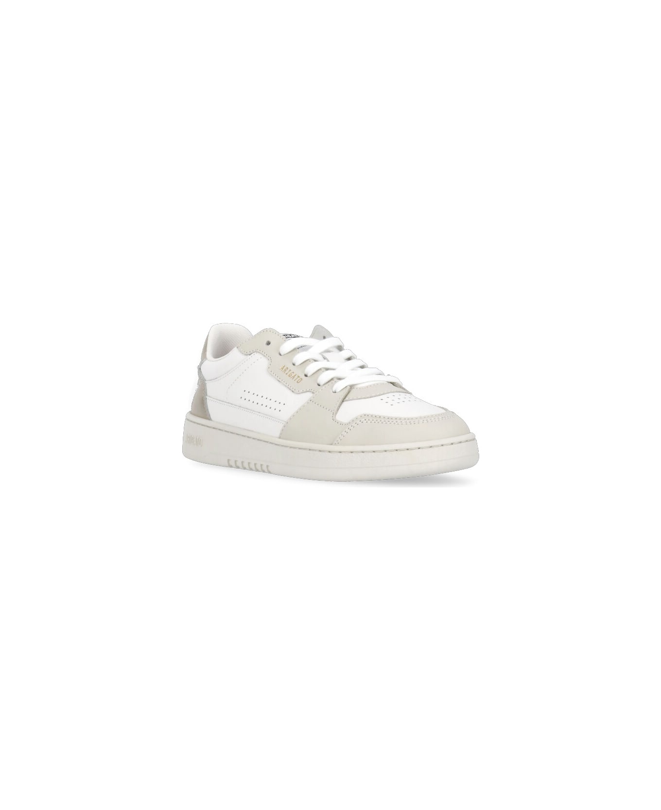 Dice Lo Sneaker Sneakers In White Suede And Leather - 3