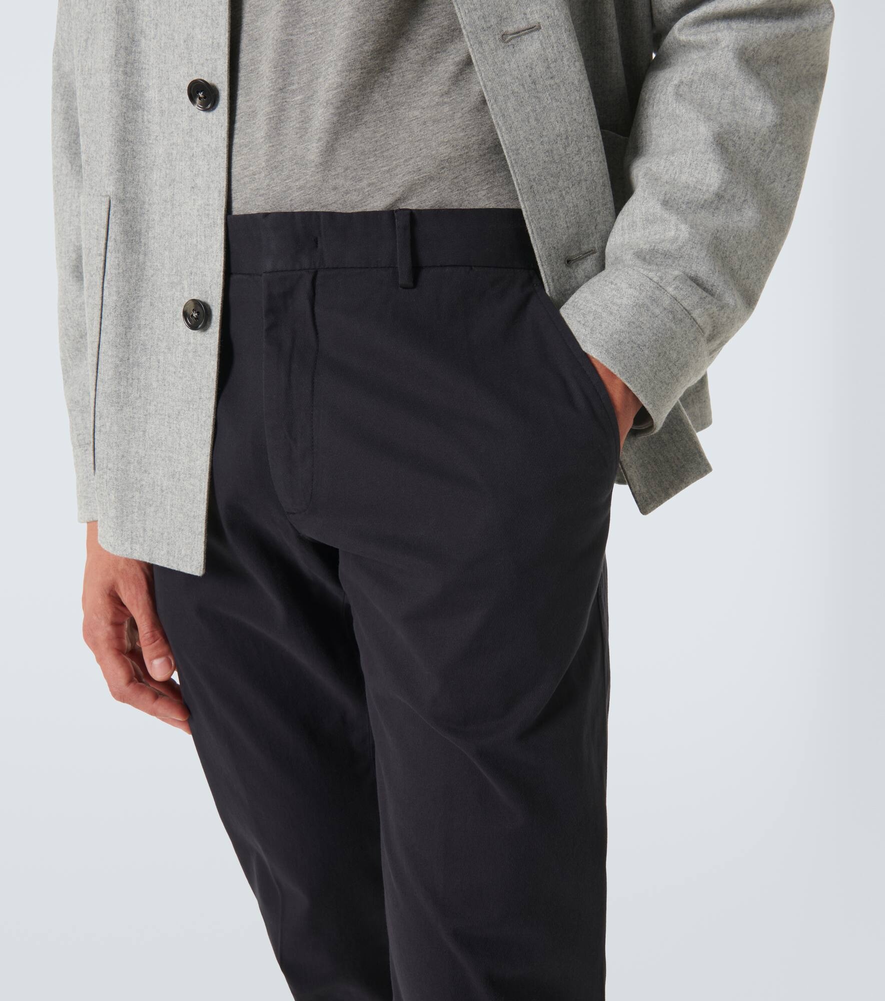 Cotton-blend chinos - 5