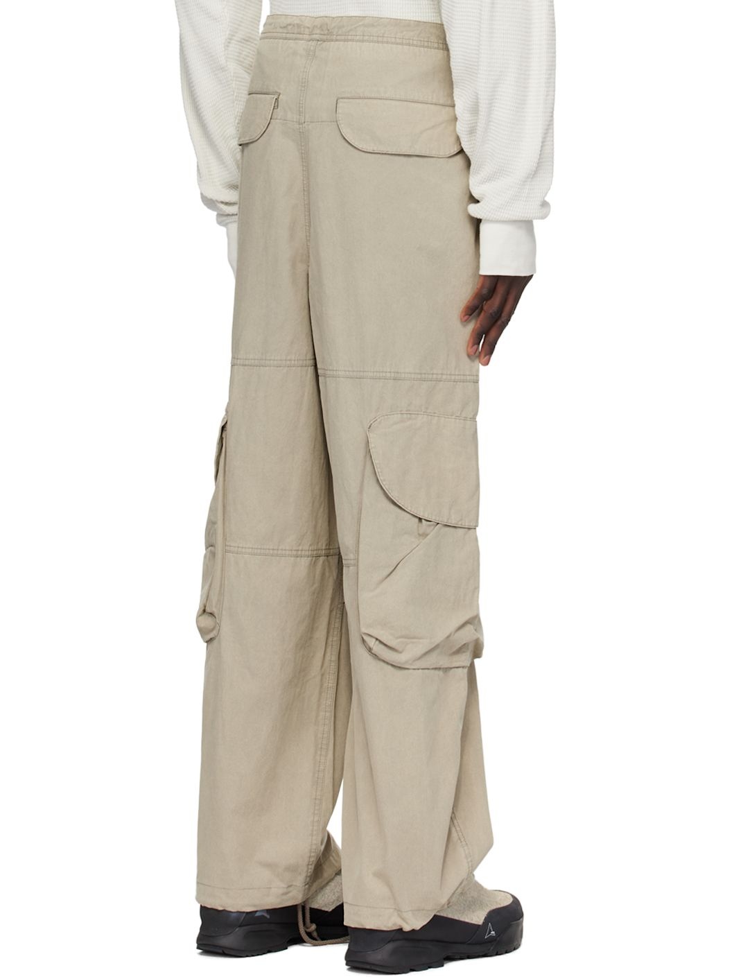 Taupe Freight Cargo Pants - 3