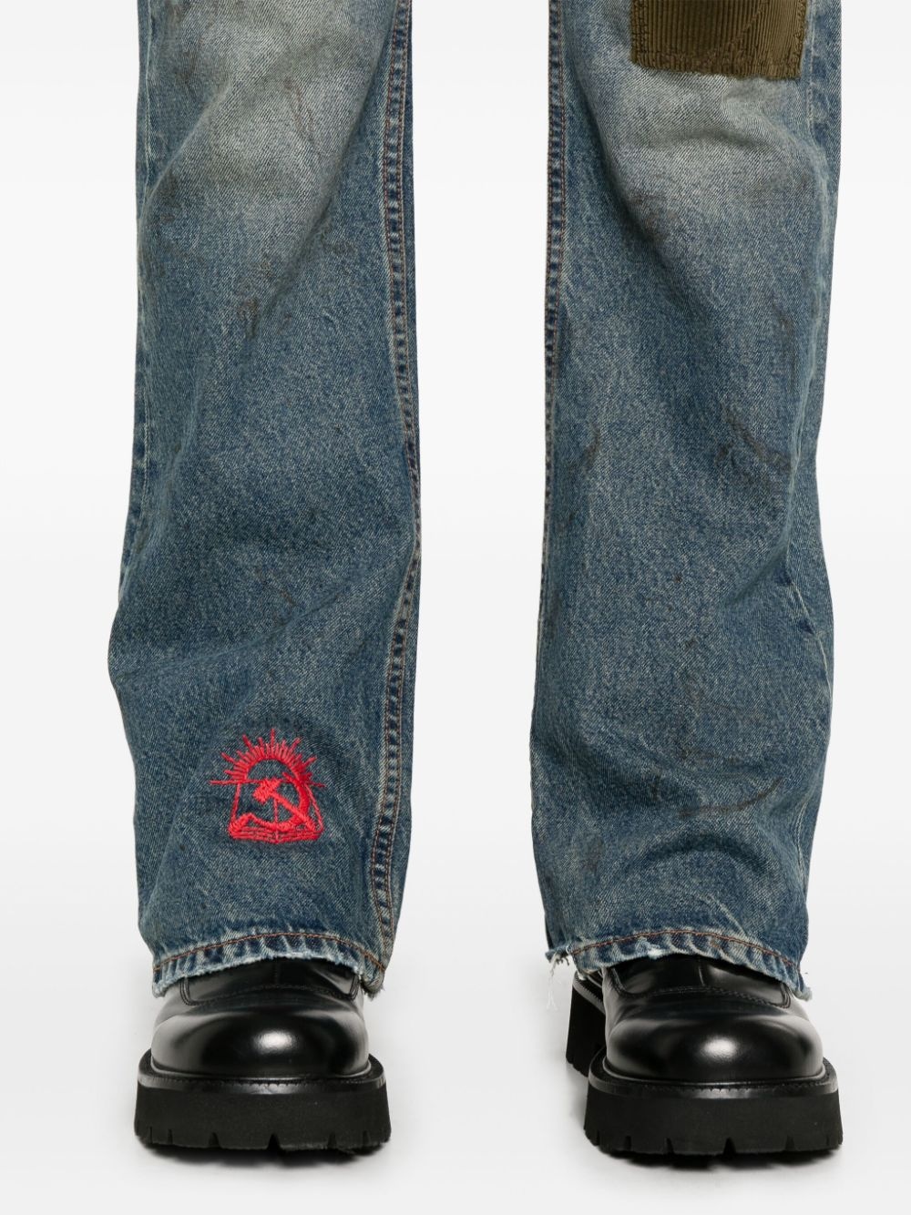 straight-leg jeans - 5