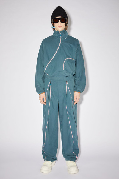 Acne Studios Zipper trousers - Mid blue outlook