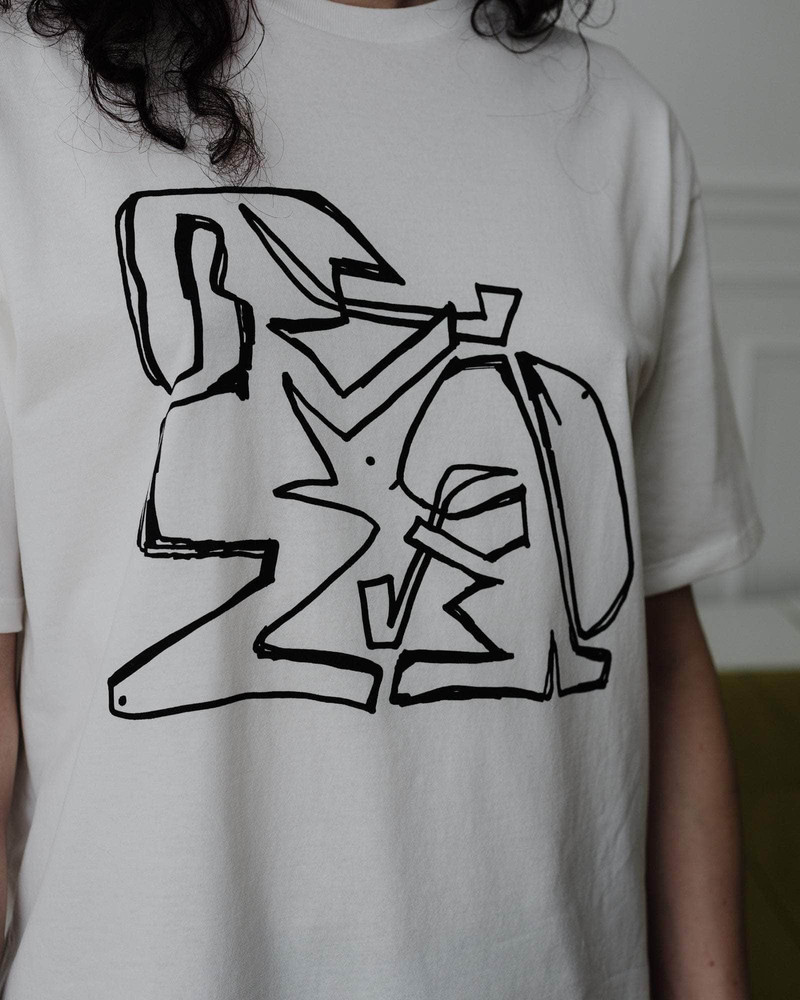 Fox Print Tee Shirt - Recycled Cotton 3