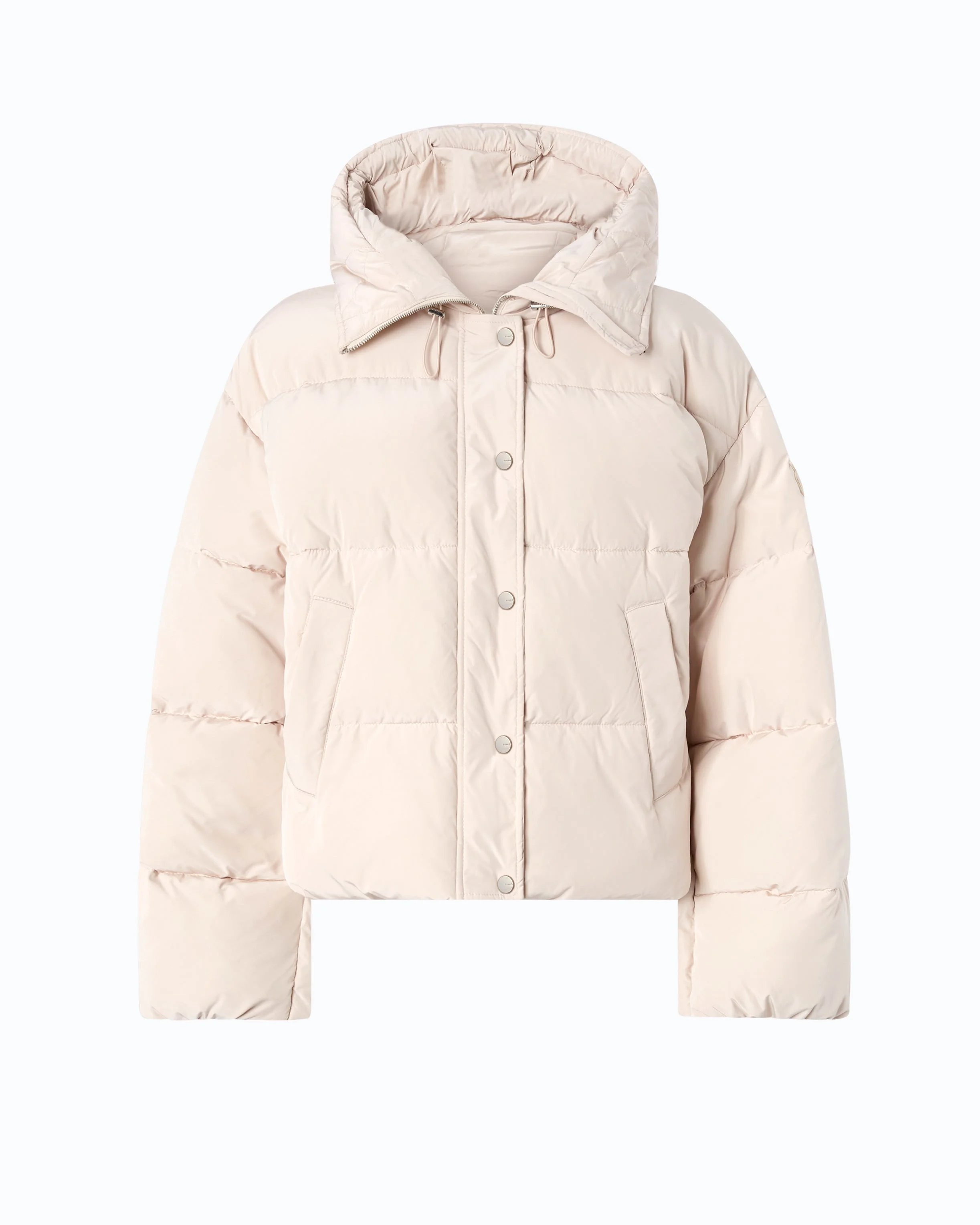 DOWN JACKET IN WATER-REPELLENT TECHNICAL CANVAS - 1