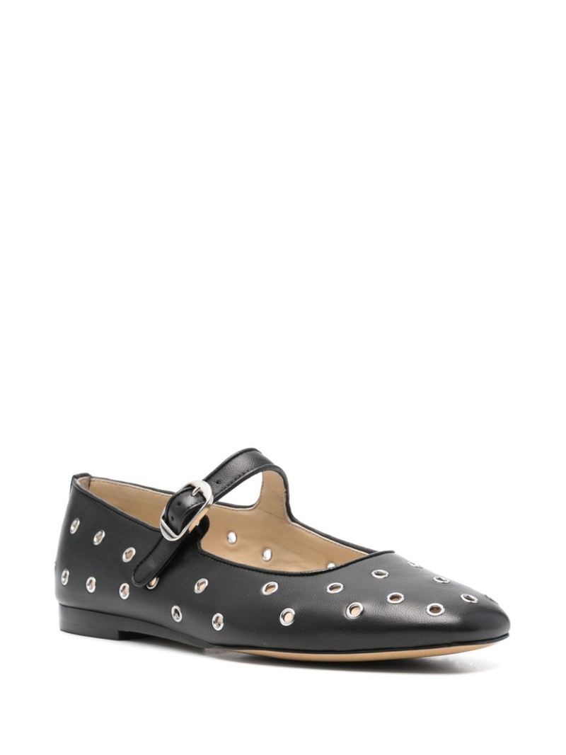 LE MONDE BÉRYL eyelet-studded ballet flats outlook