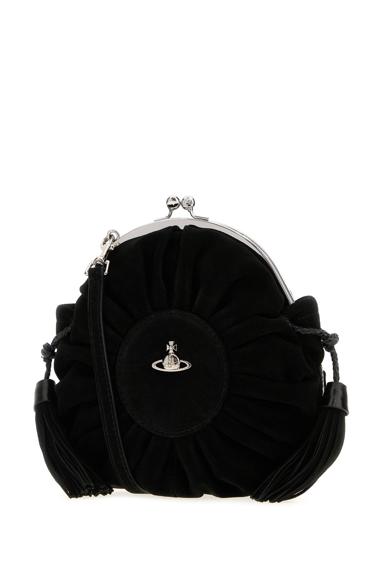 Black suede Rosie shoulder bag - 2