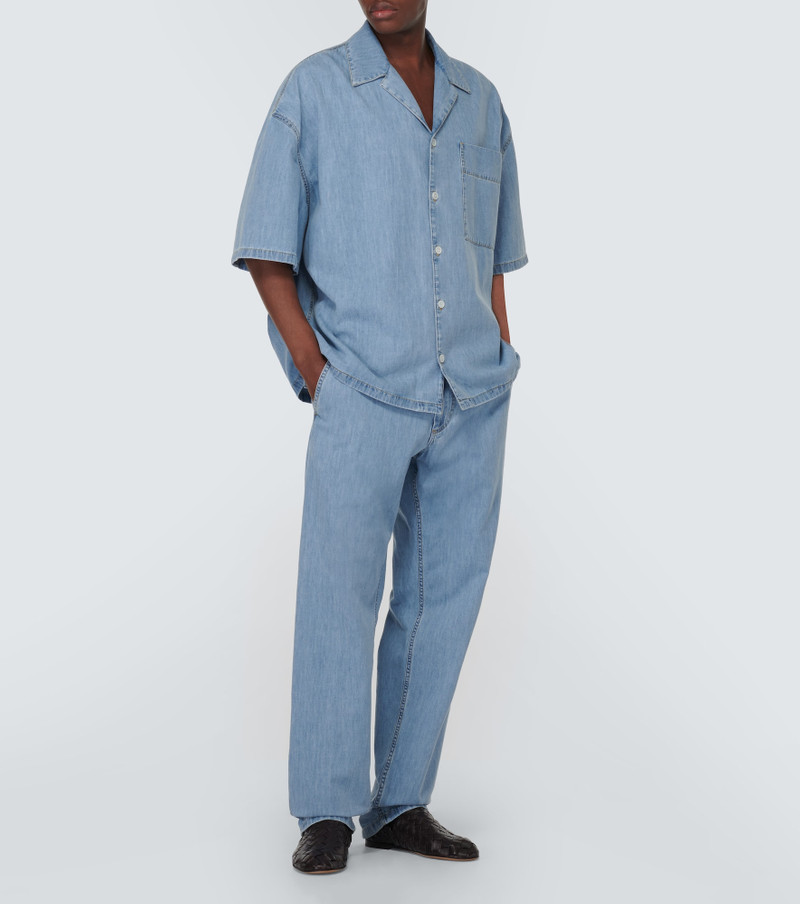 Bottega Veneta Denim straight pants outlook