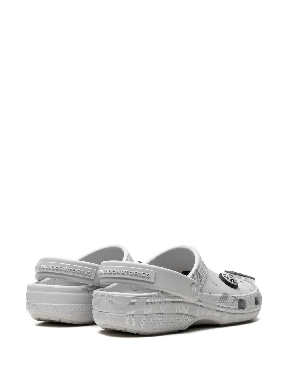x Futura Laboratories "Pearl White" clogs - 3
