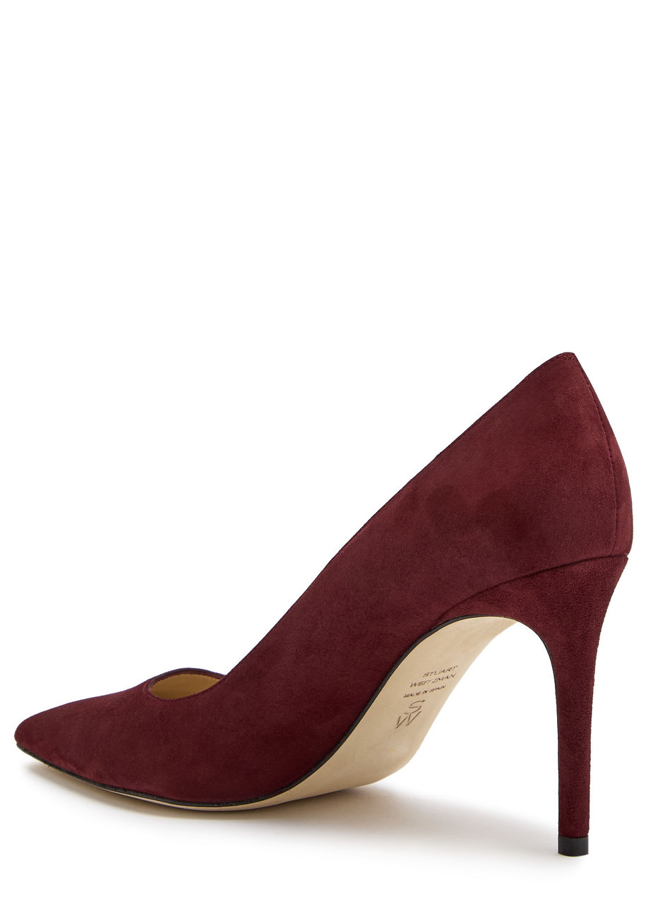 Stuart Weitzman Stuart Power 85 Suede Pumps - 2