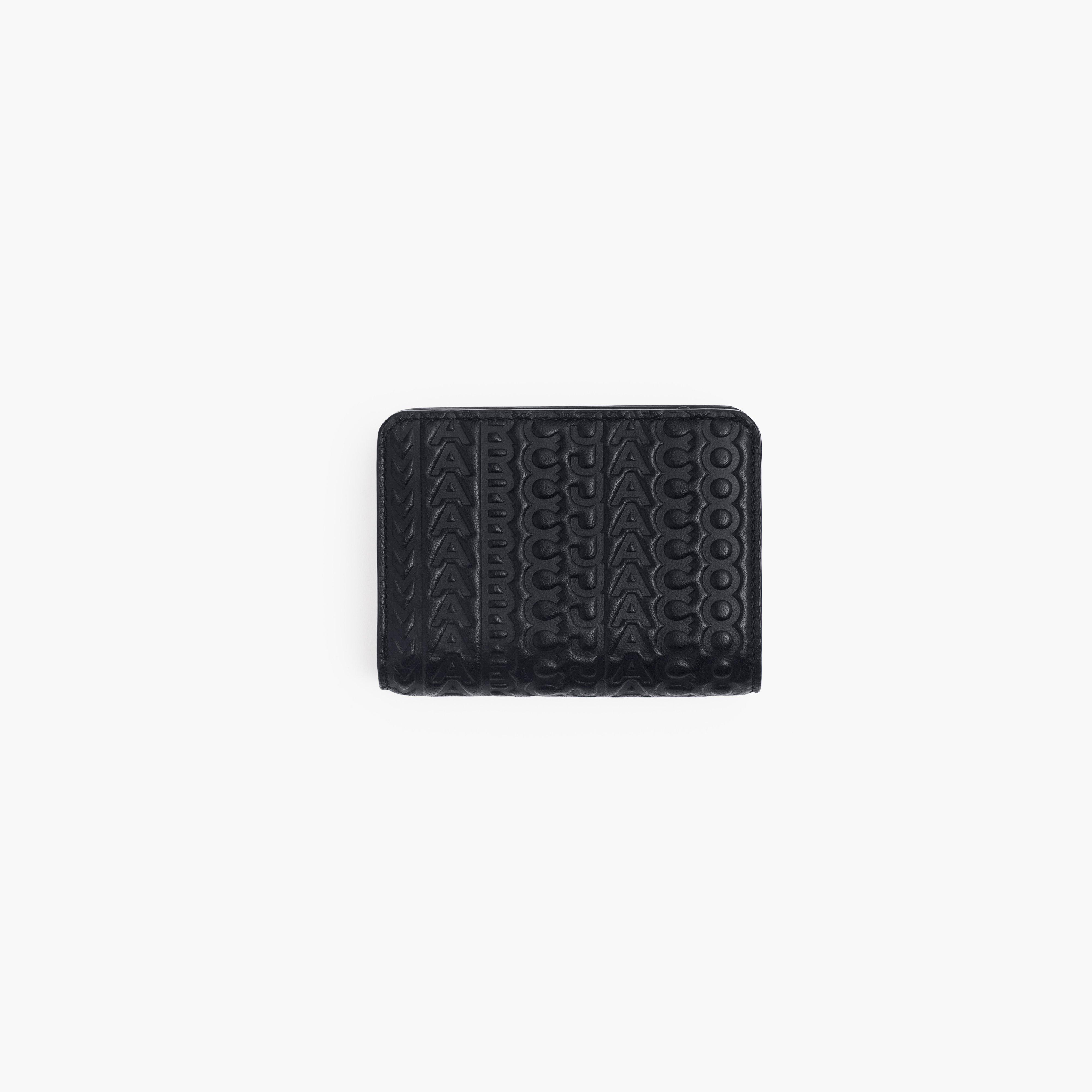 THE MONOGRAM DEBOSSED J MARC MINI COMPACT WALLET - 3