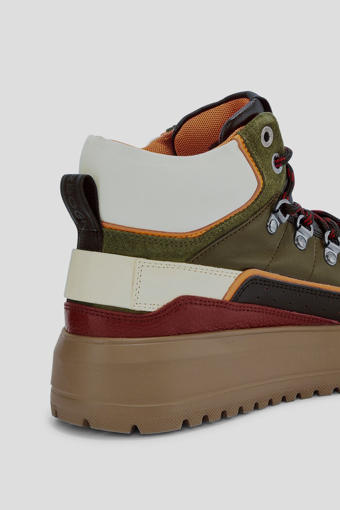 Antwerp High-top sneakers in Black/Green - 7