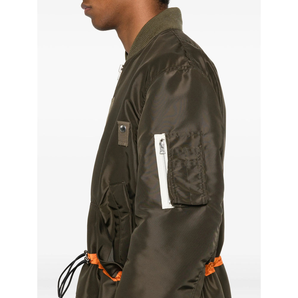Sacai Green Jackets - Bomber Jackets Men - 4
