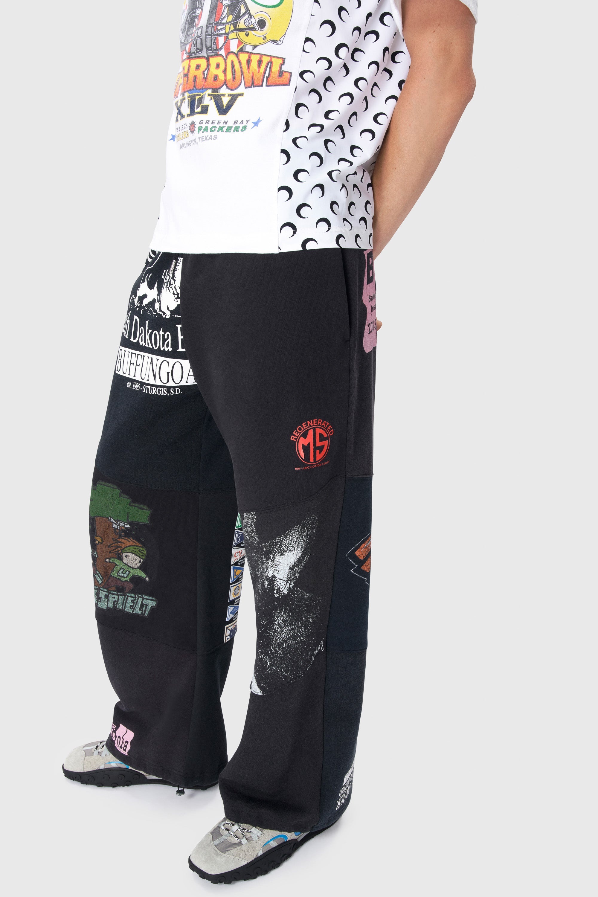 Regenerated Graphic Sweatshirts Sweatpants - 8