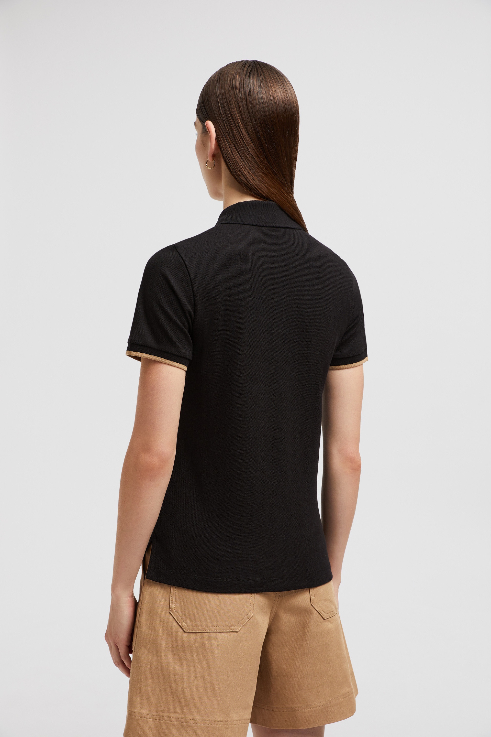 Logo Patch Cotton Piquet Polo Shirt - 5