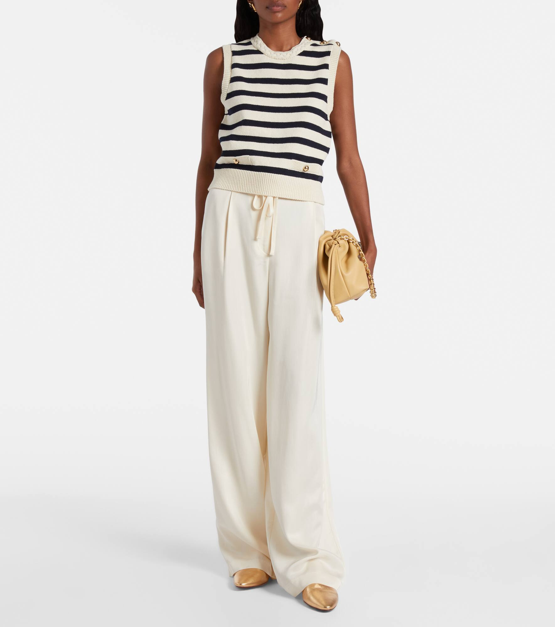 The Harbor cotton-blend sweater vest - 2